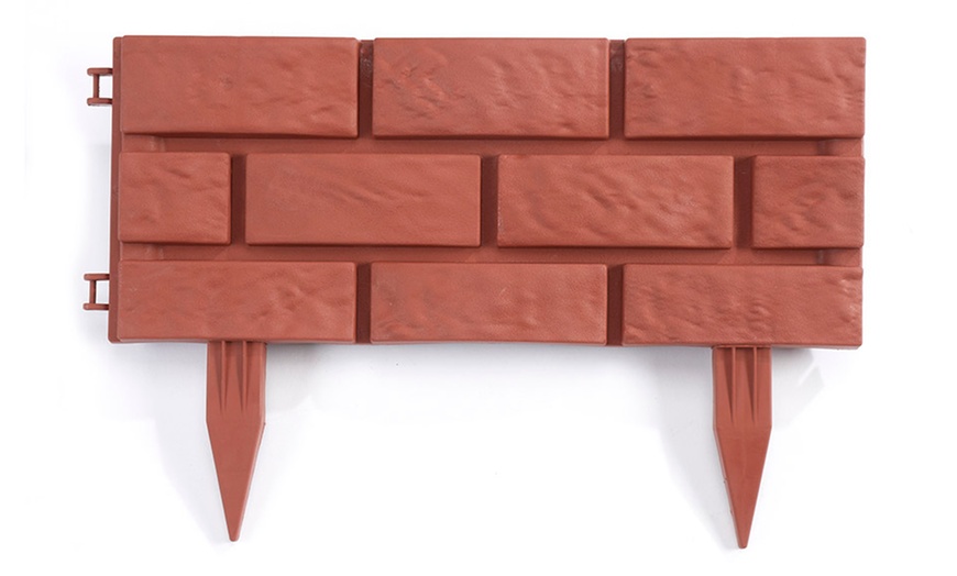 Image 3: Four-Pack Brick-Effect Panels