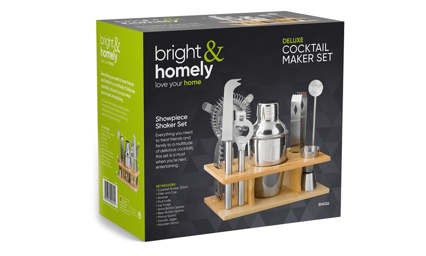 Image 4: 10-Piece Cocktail Maker Set