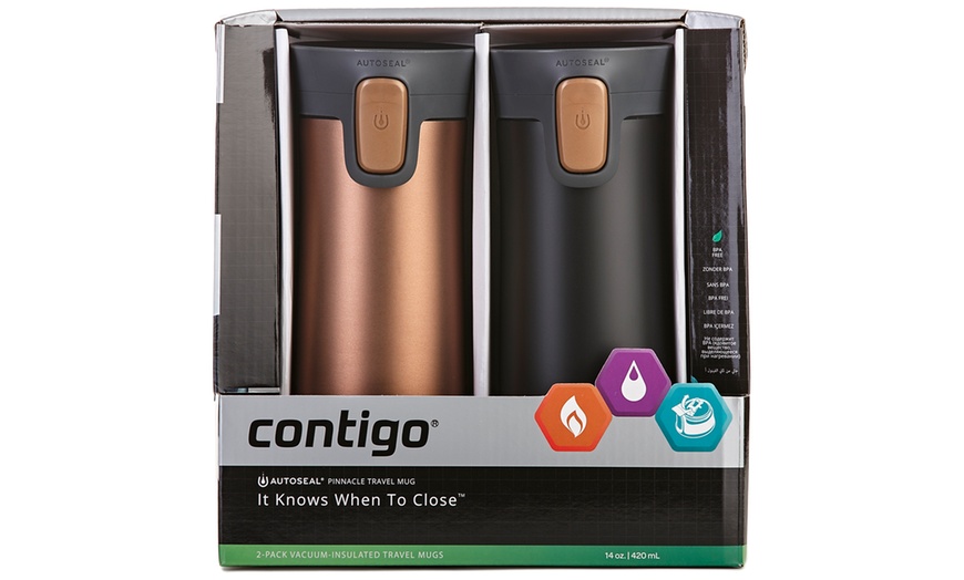 Image 10: Contigo Bottle or Two Thermal Mugs