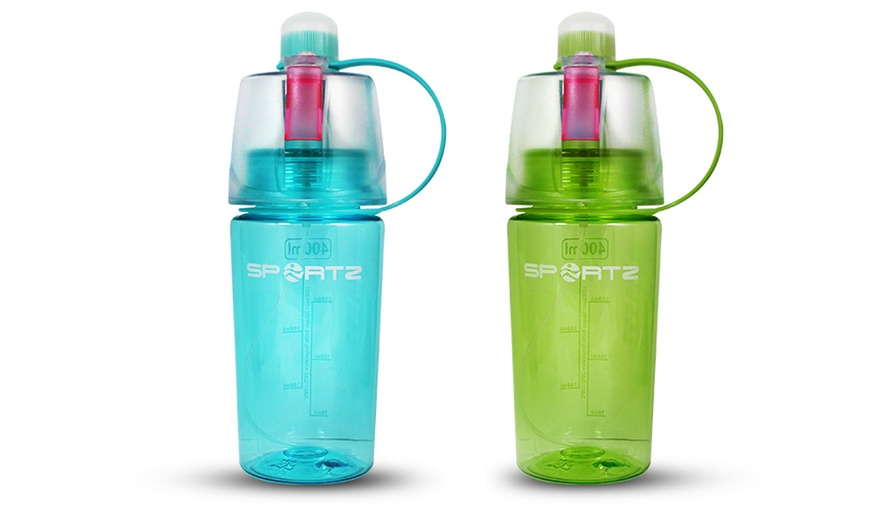 Image 8: Water Bottle with Spray Function