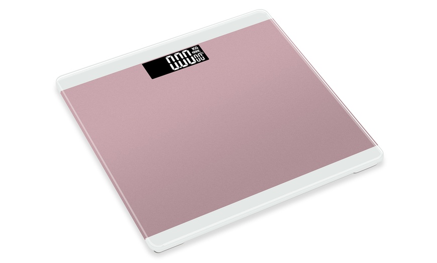 Image 6: Three-in-One Metallic Digital Body Scale