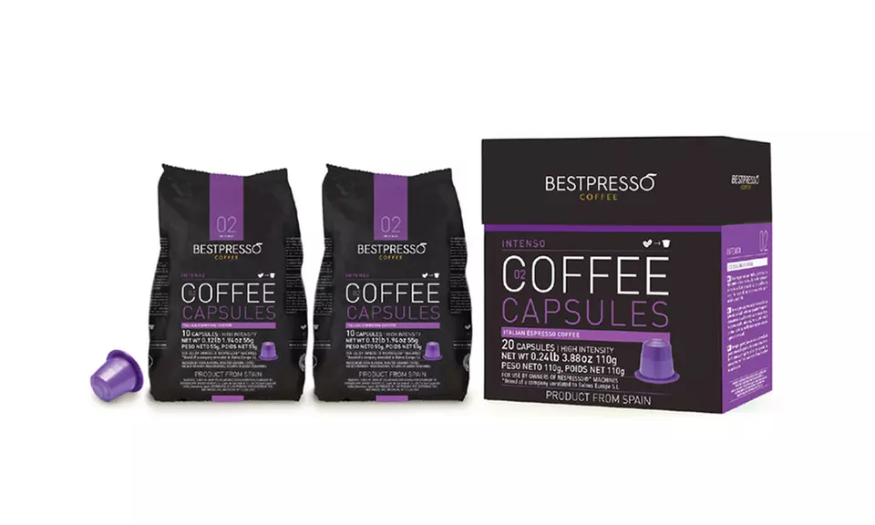 Bestpresso Nespresso Capsule Intense Variety Pack (120-Pack) - Second Medium