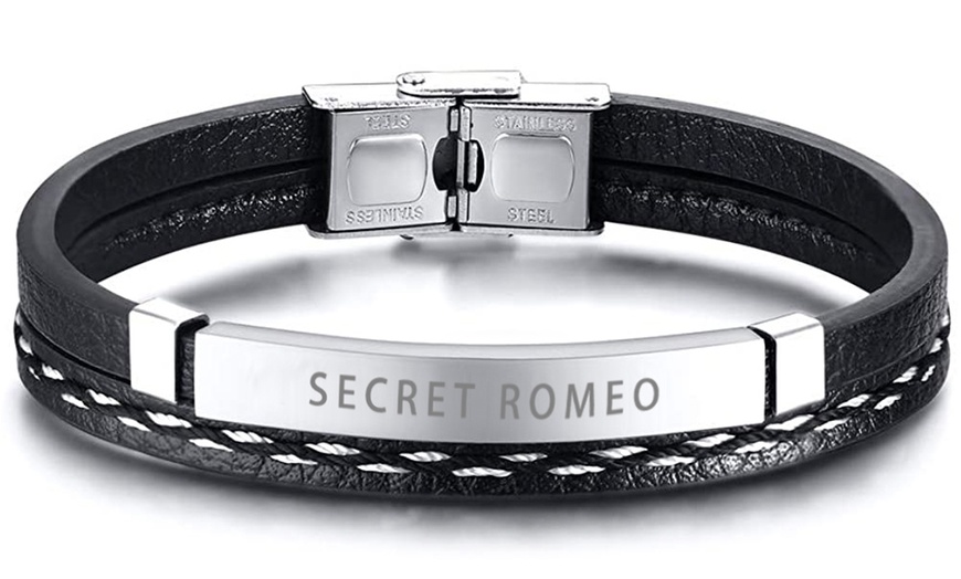 Image 4: Bracelet pour homme "Secret Romeo"