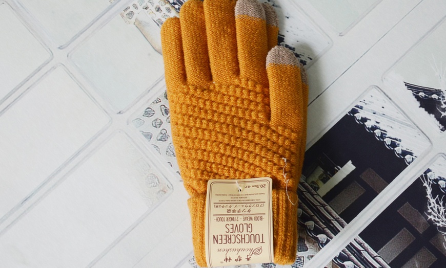 Image 13: 1 ou 2 paires de gants pour écran tactile