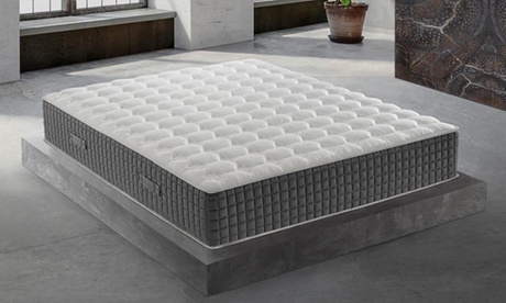 Materasso Memory Ortopedic 30cm 11 zone con fodera Silver fascia traspirante Full Air 4D Space antiacaro e anallergico