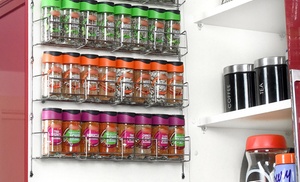 Chrome Herb and Spice Rack