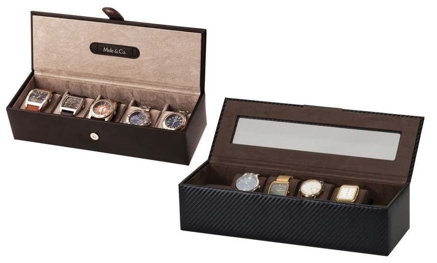 Mele & clearance co watch box