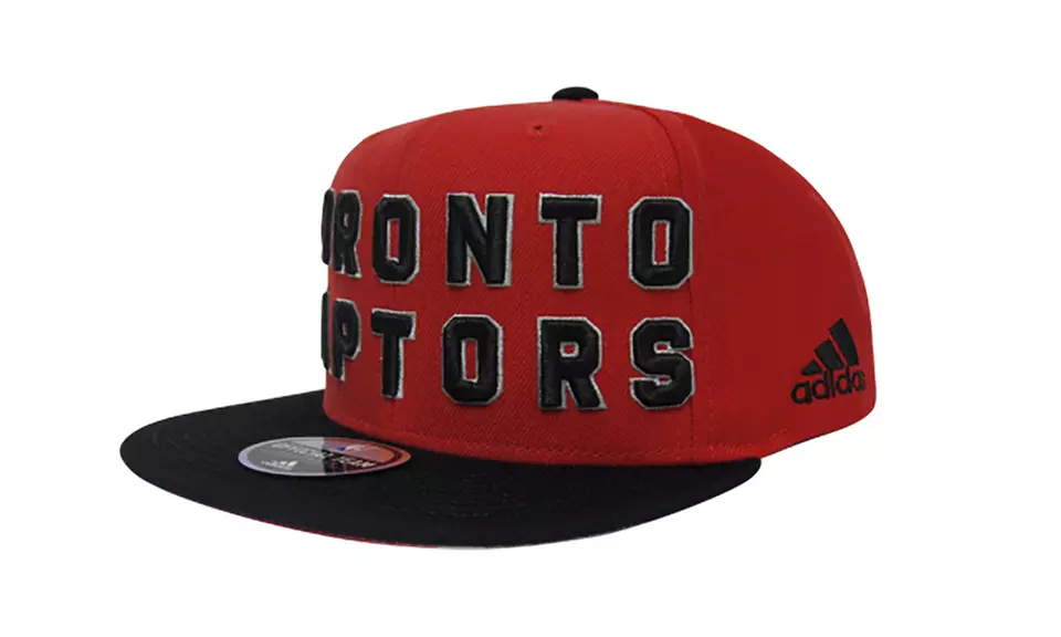 Adidas Toronto Raptors NBA On-Court Snap-Back Hat - Primary Image
