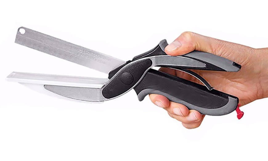 Image 4: Two-in-One Food Scissors