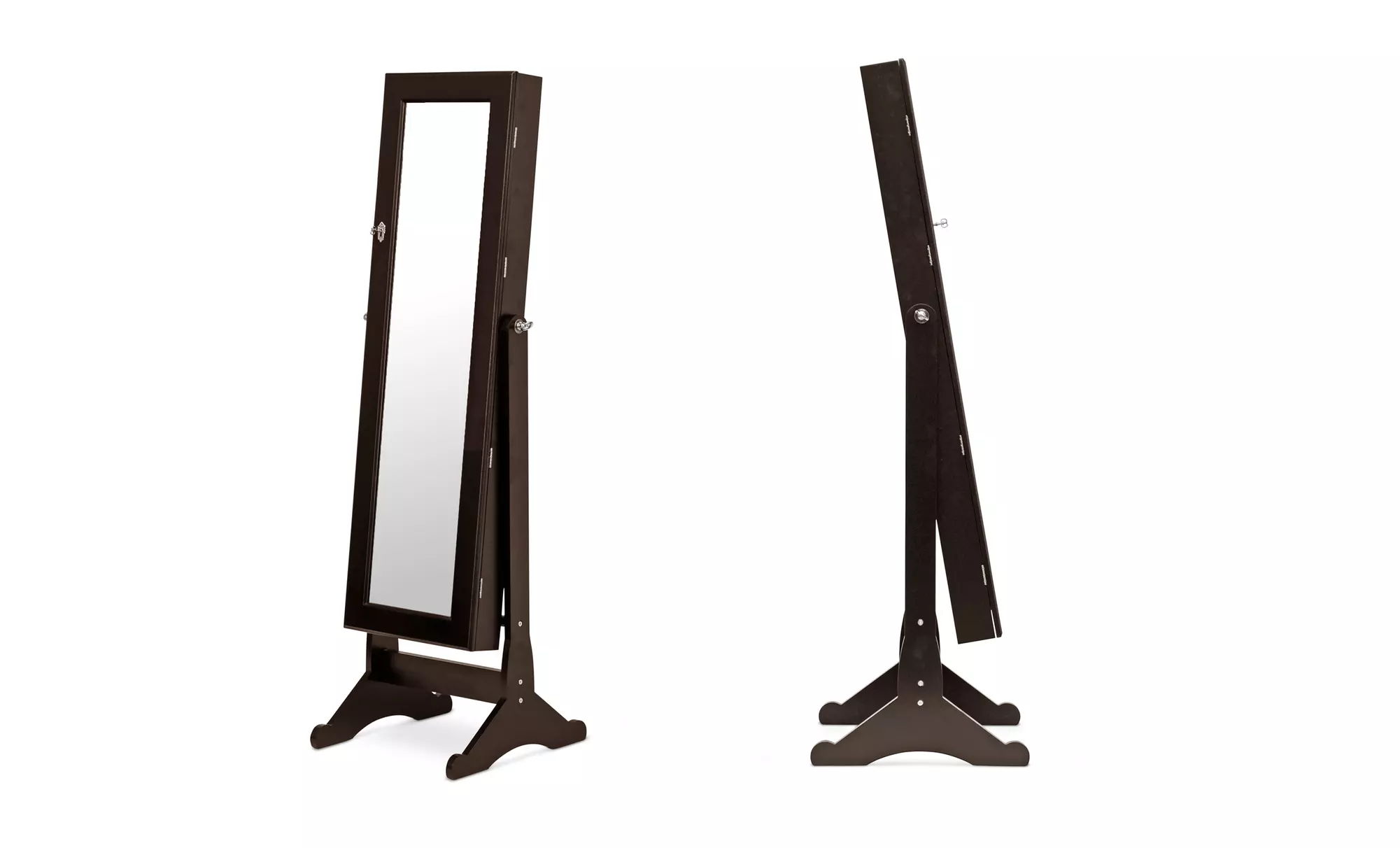 Bella Wooden Dressing Mirror with Jewelry Cabinet - Second Medium