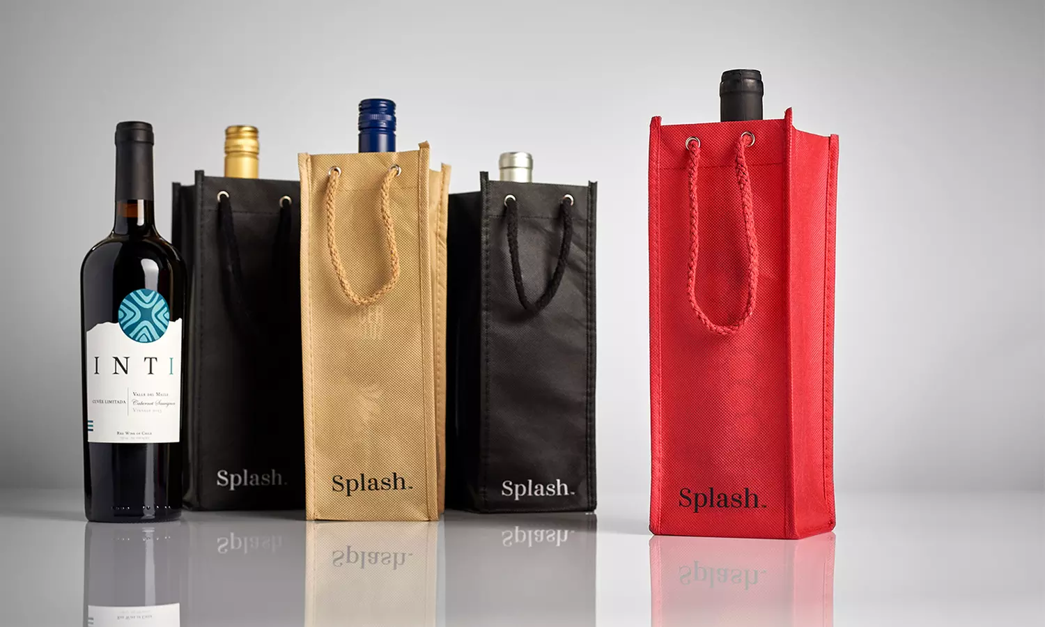 15 Bottle Holiday Wine Pack with Cloth Gift Bags from Splash Wines (Up to 76% Off) - Second Medium