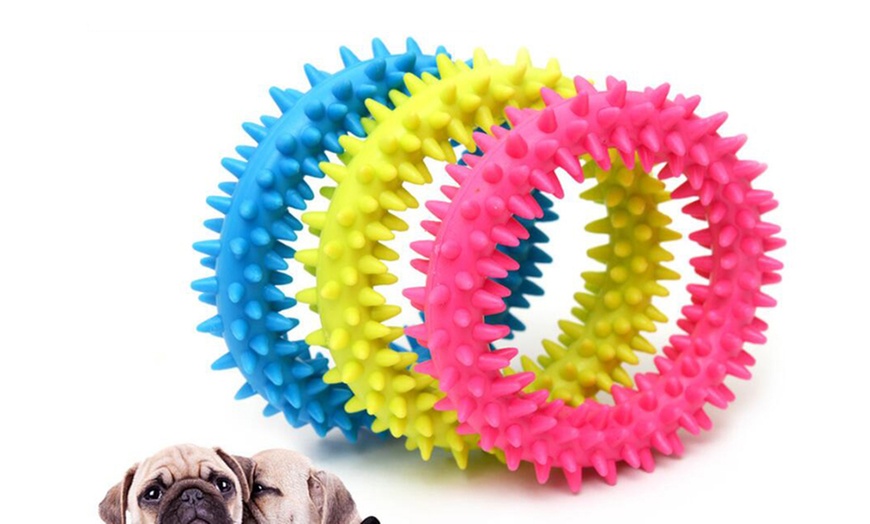 Image 1: Rubber Chew Toy