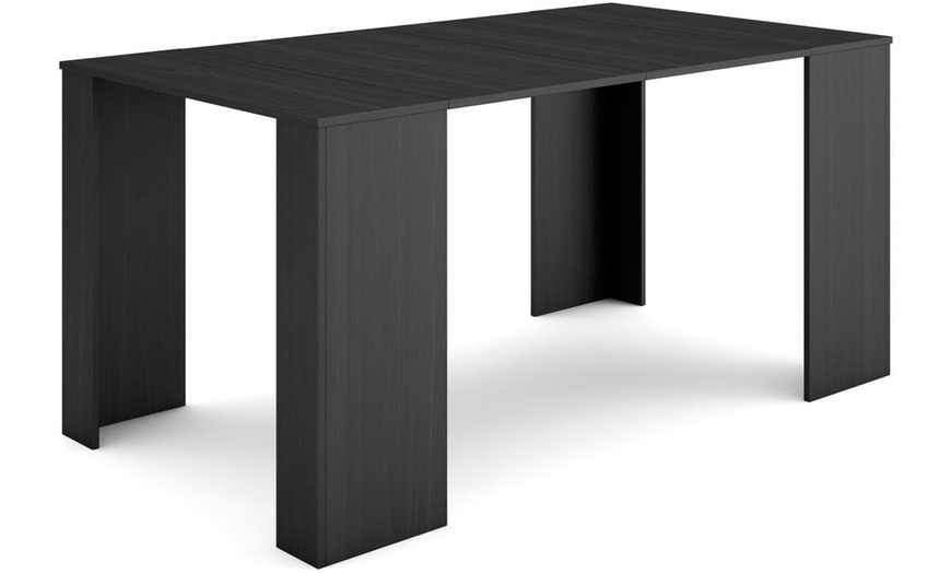 Image 7: Extendable Console Table for 8 Diners