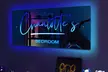 One or Two Custom LED Name Mirror from Justyling (Up to 89% Off) - Second Medium