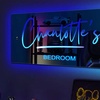 Image 7: Custom LED Name Mirror from Justyling