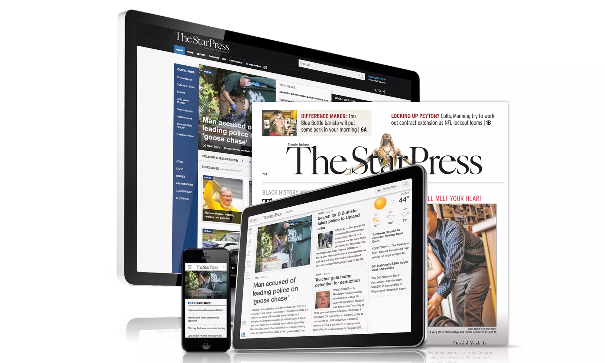 26- or 52-Week Full-Access or a 52-Week Digital Only Subscription to "The Star Press" (Up to 78% Off)  - Primary Image