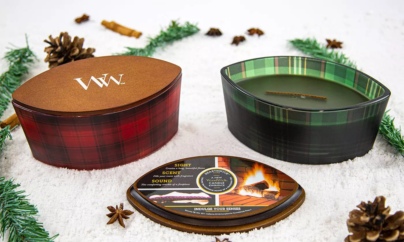 One or Two Woodwick Ellipse Candles - Primary Image