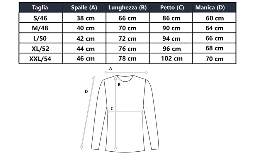 Image 3: Set da 2 o 3 maglie termiche da uomo Liabel