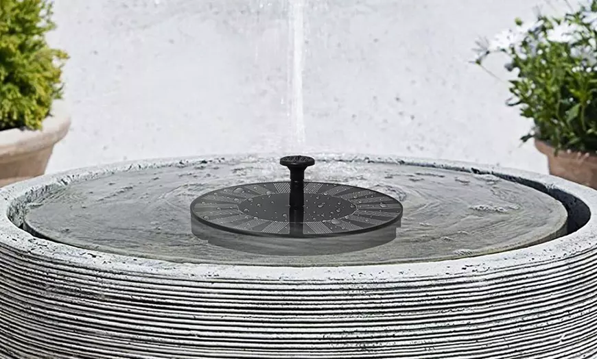Image 4: Solar-Powered Fountain Pump