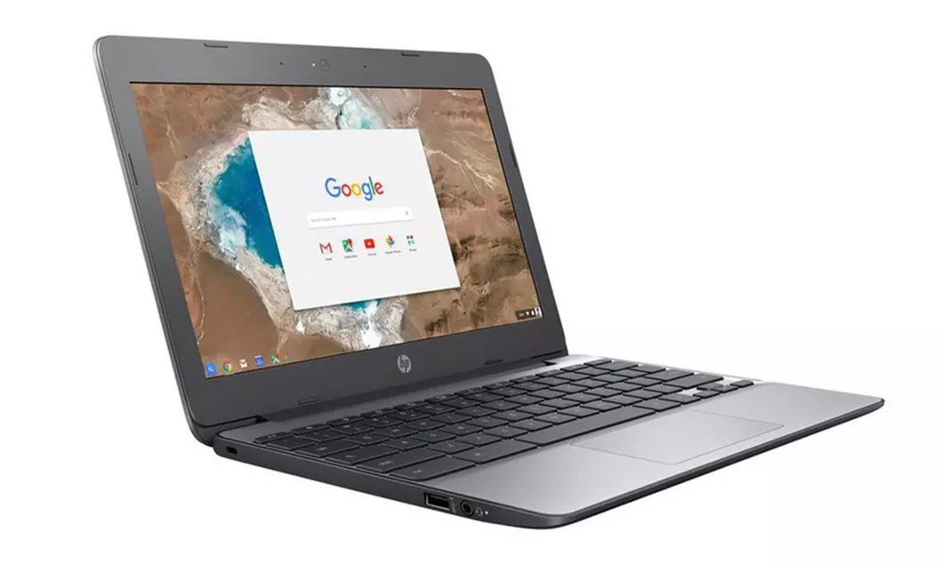 HP Chromebook 11.6" Laptop with Intel Celeron N3060 Processor, 4GB RAM, 16GB Hard Drive, and Chrome OS (Refurb. A-Grade) - Primary Image