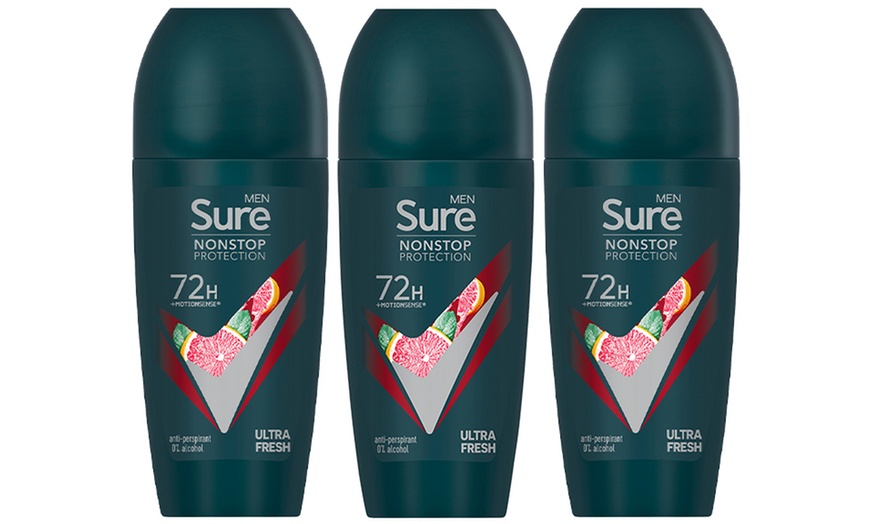 Image 4: 50ml Sure Men's Roll-On Antiperspirant Deodorant