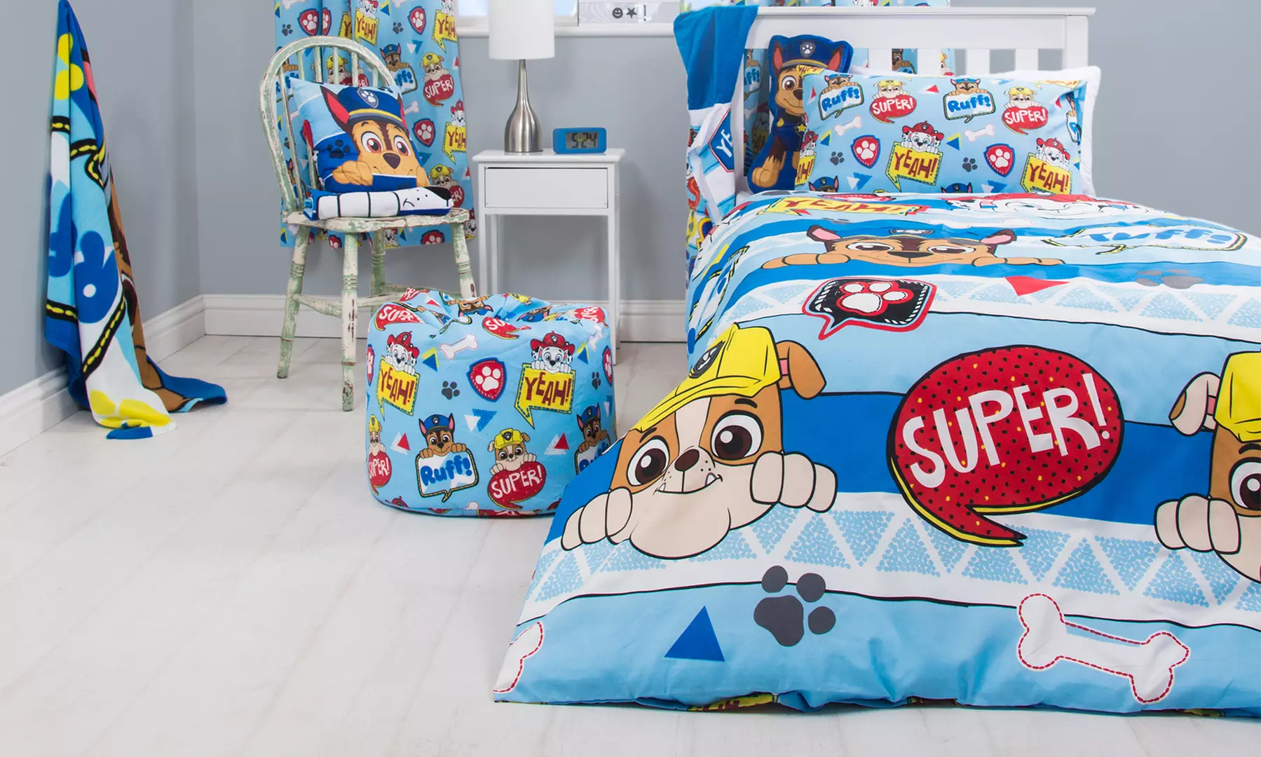 Housse de couette Réversible de la Pat Patrouille, Peppa Pig ou Thomas et Ses Amis - Primary Image