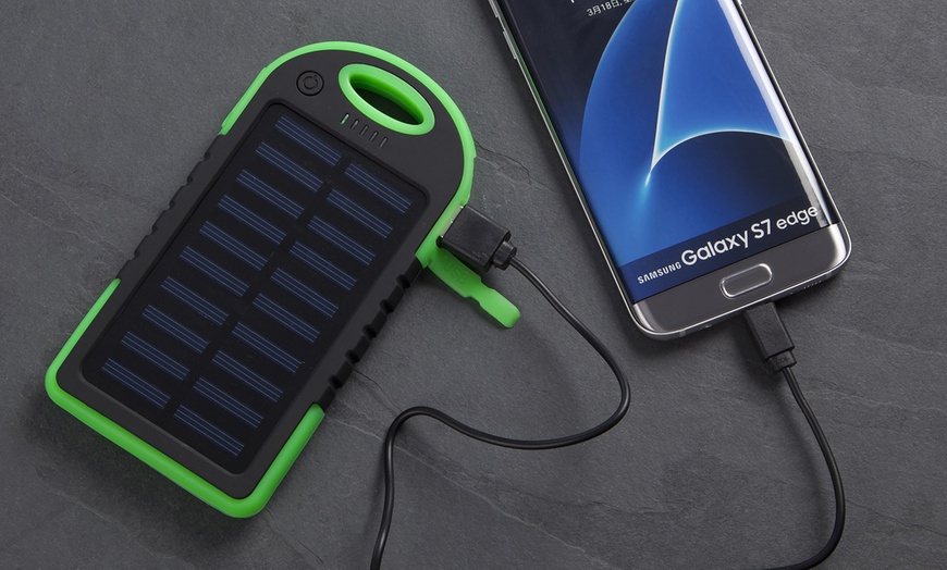 Image 4: Solar-Powered Power Bank