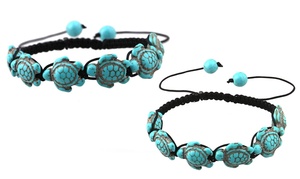 Turquoise Sea Turtle Bracelet