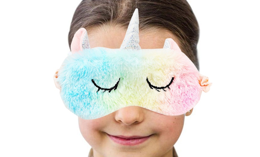 Image 2: Unicorn Sleeping Eye Mask