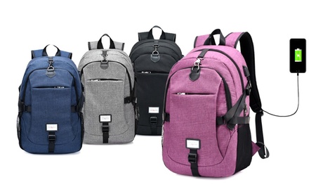 1 o 2 zaini con slot USB, a scelta con o senza cavo microUSB o compatibile Lightning®, disponibili in 4 colori