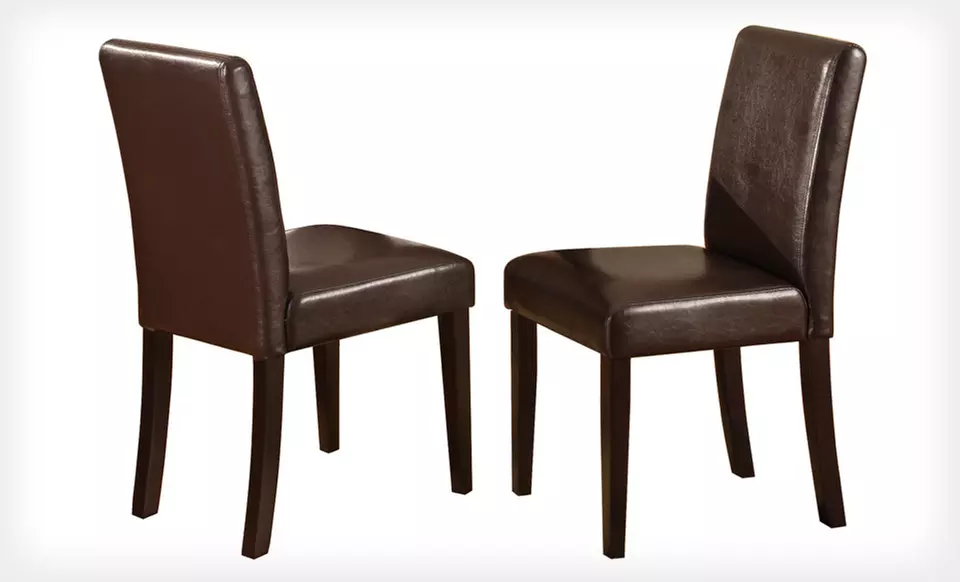 $89 for Two Baxton Studios Faux-Leather Dining Chairs ($253.37 List Price). Free Shipping and Free Returns. - Primary Image