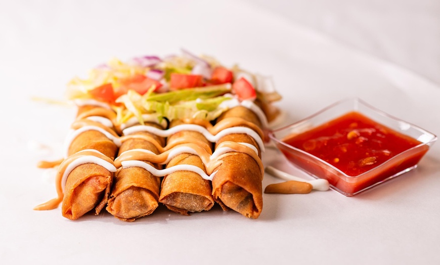 Image 2: Egg Roll & Drink Combo for One, Two, or Three — Choice of Flavors