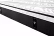 Matelas "Black Diamond", 24 cm, tri-technologie, mémoire de forme, ressorts ensachés et gel, 15 zones de confort, Sampur - Second Medium