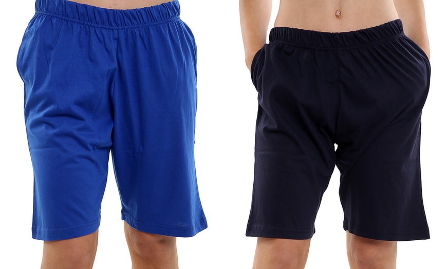 Image 6: Men's Lounge Shorts Two-Pack