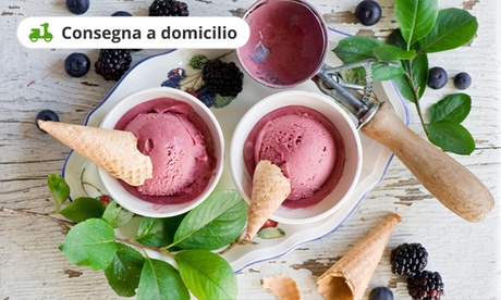 Fino a 1,5 kg di gelato in gusti a scelta da Iceberg. Consegna a domicilio