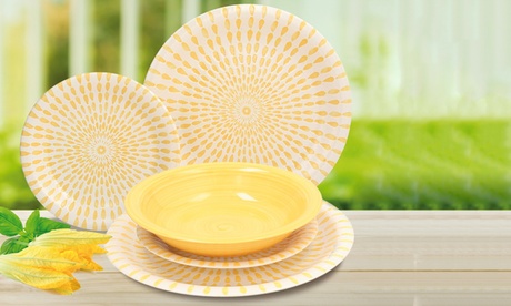 Servizio da tavola da 18 pezzi Drops Tognana