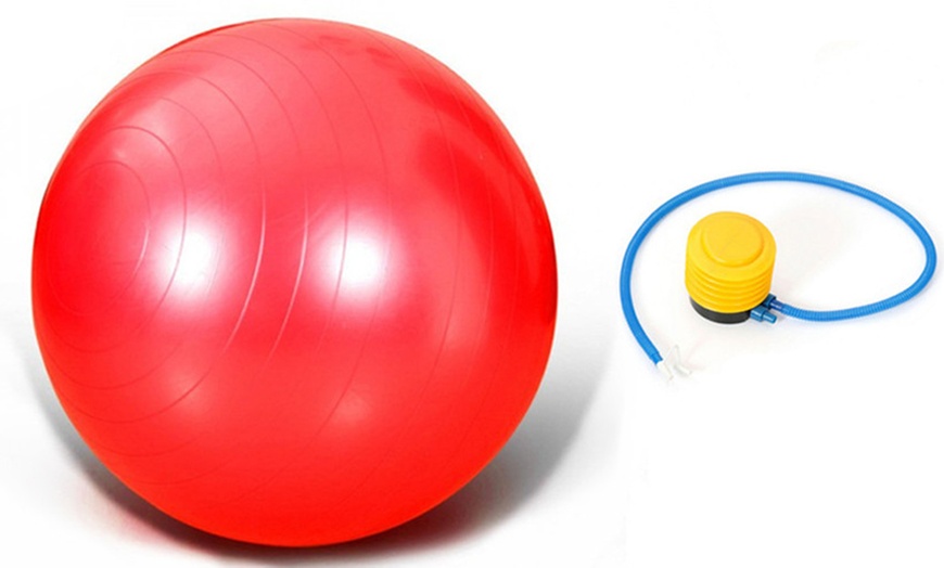 Image 4: Anti-Burst Yoga Ball