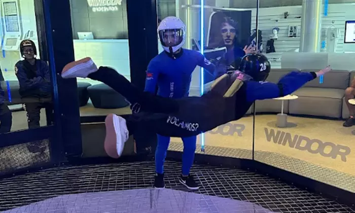 Experiencia de 2 vuelos en túnel de viento con fotos y vídeos para 1