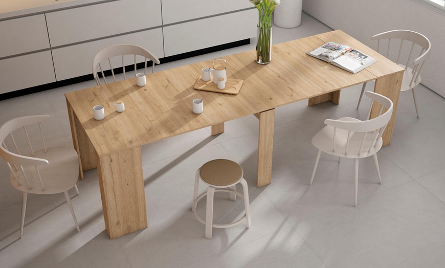 Image 21: Uitschuifbare tafel voor maximaal 10 of 12 personen