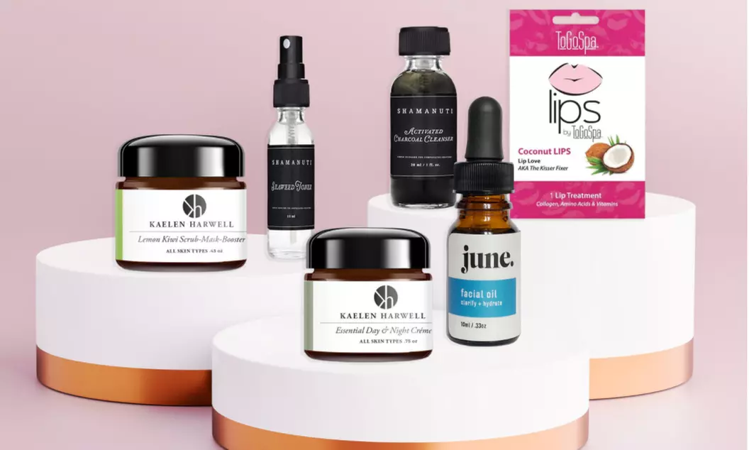 The Self-Care Essentials or Face Love At-Home Skin and Self Care Kits from Reserved + Polished (Up to 21% Off) - Primary Image