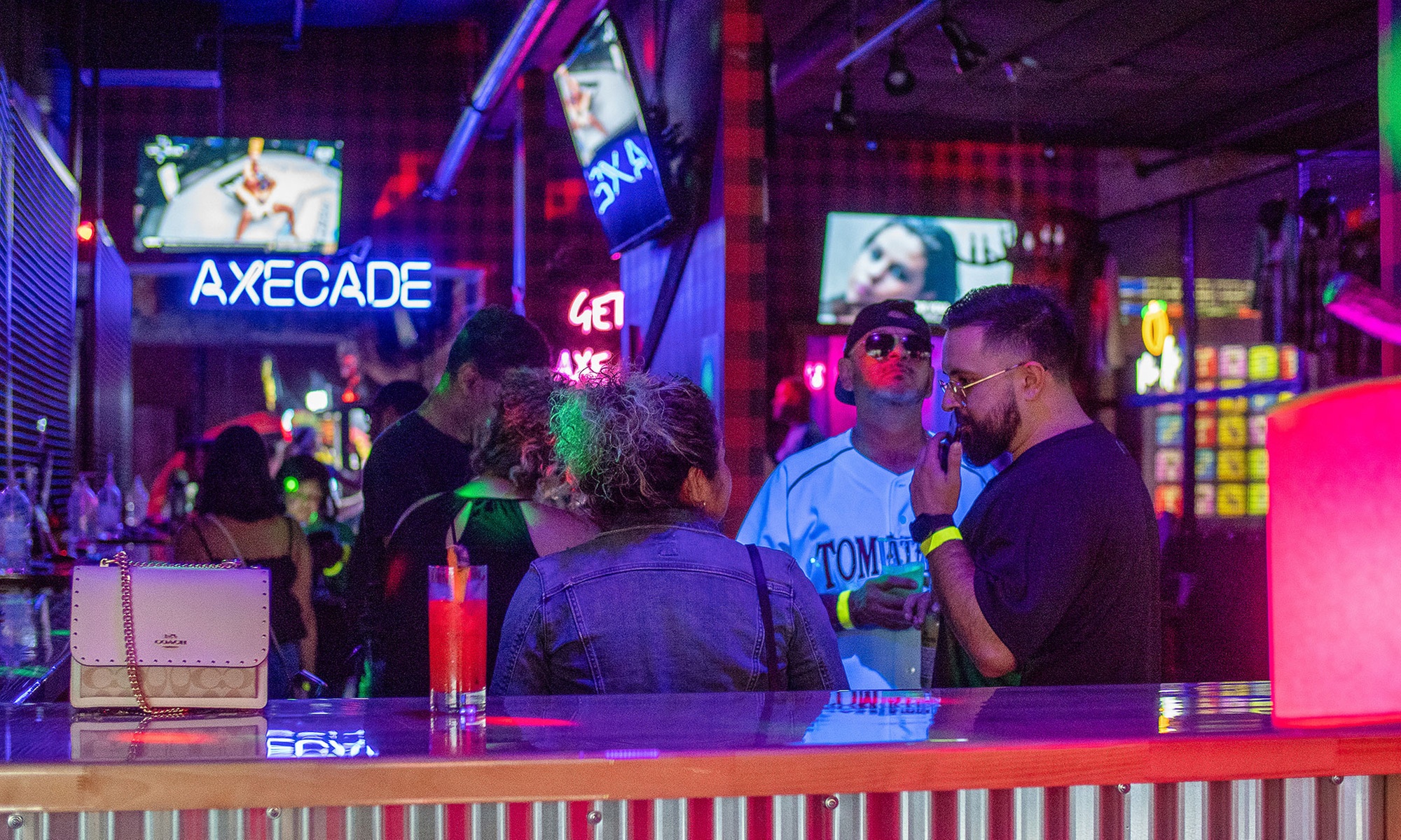 Glow Throw Thursdays Axe Throwing for a Fun Night Out