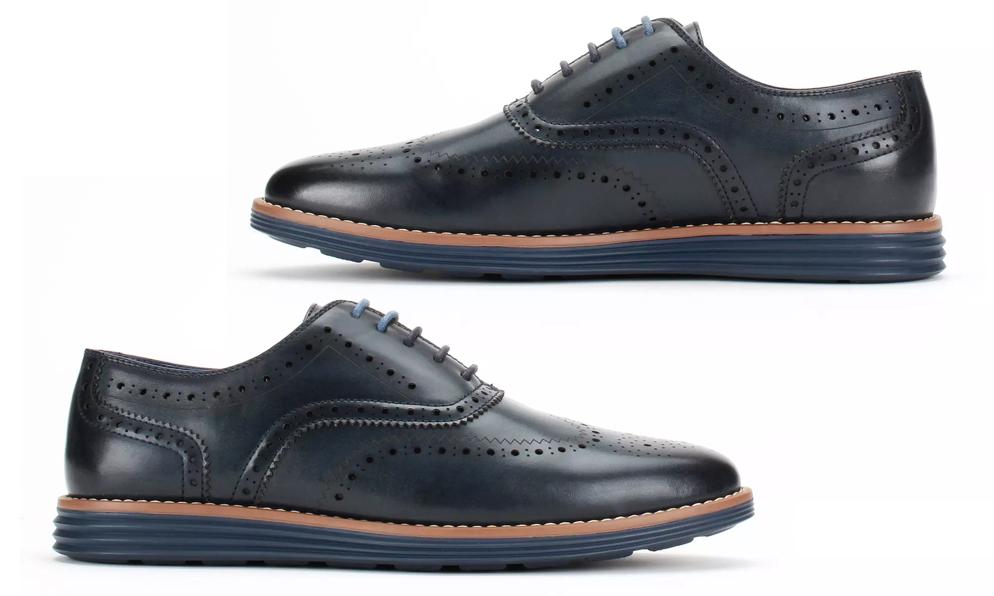 Harrison Men's Wingtip Casual Oxford Shoes - Second Medium