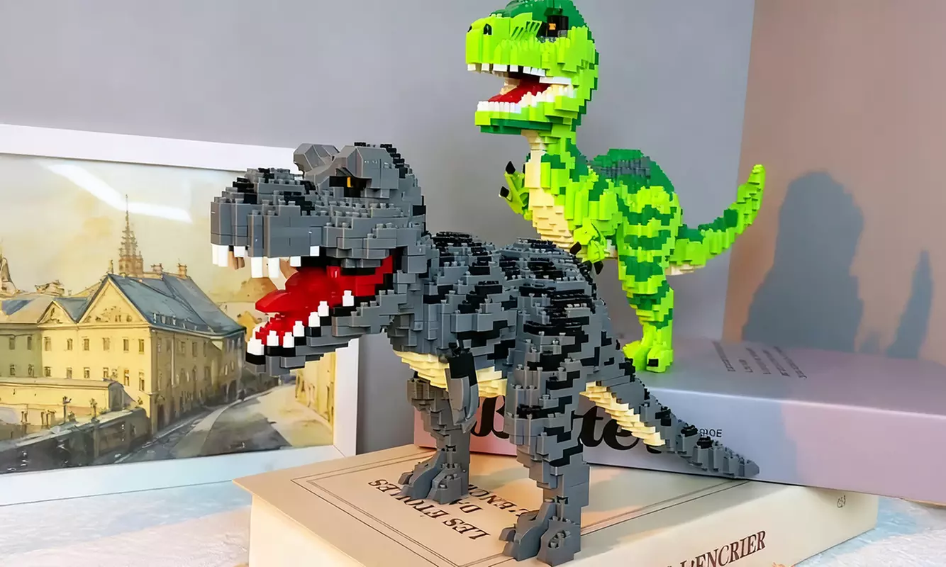 LEGO Inspired DIY Dinosaur Micro Building Blocks Set