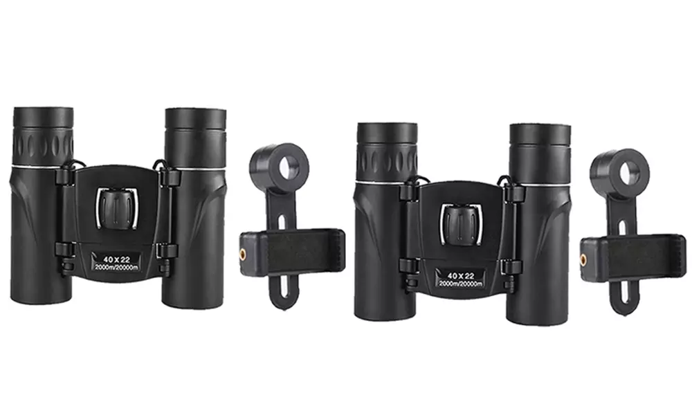 1x oder 2x Fernglas mit Smartphone-Halterung