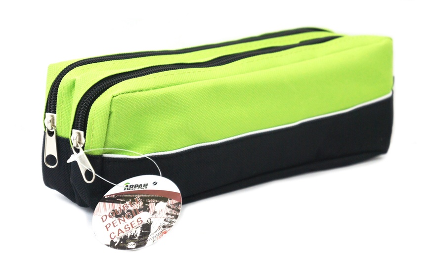 Image 14: Double-&Triple-Pocket Pencil Case