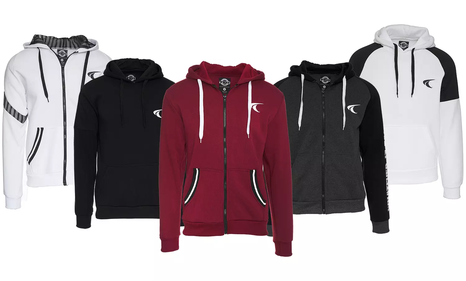 TKO Men's Fleece-Lined Pullover or Zip-Up Hoodie Sweatshirt (M–2XL) - Primary Image