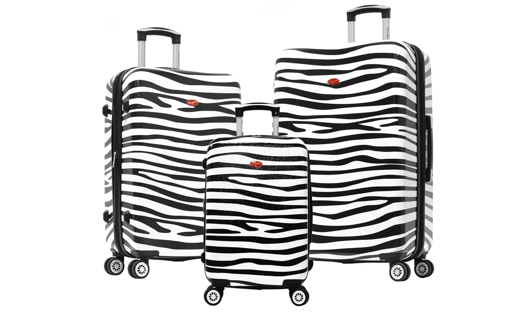 Olympia USA Metro Expandable Printed Hardside Spinner Luggage Set (3-Piece) - Primary Image