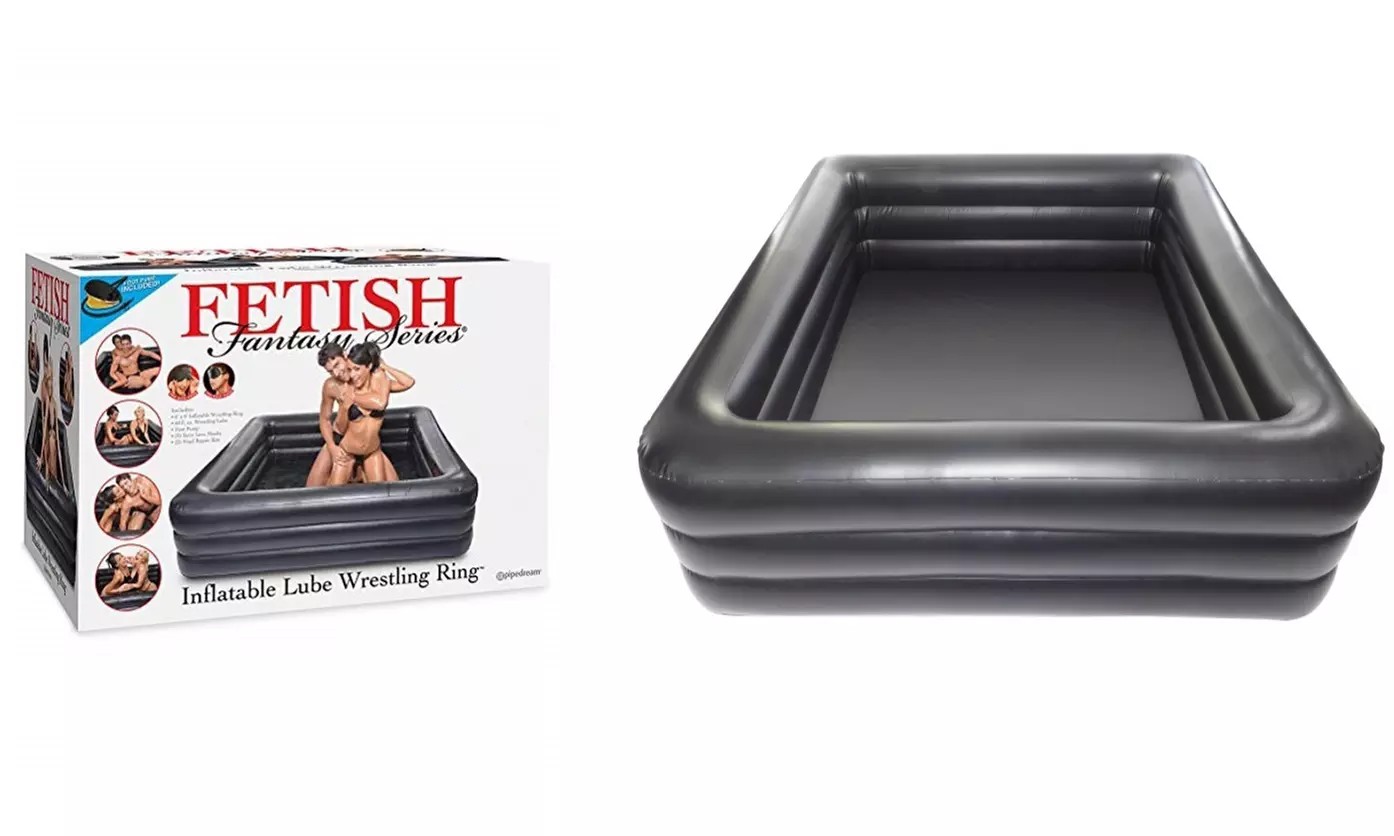 Fetish Fantasy Inflatable Lube Wrestling Ring - Primary Image