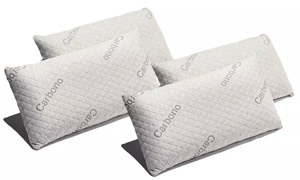 Pack de almohadas viscoelásticas con partículas de carbono