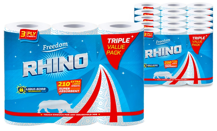 Image 2: Freedom Rhino Kitchen Towel Rolls